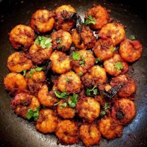 prawns masala fry(6pcs)