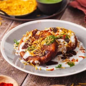 aloo tikki chaat(2pcs)