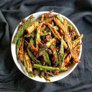kurkure bhindi(half)