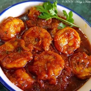 mustard prawns curry(5pcs)