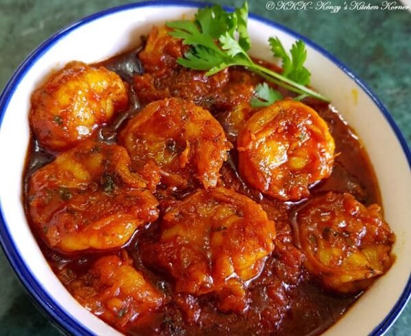 mustard prawns curry(5pcs)