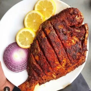 pomfret masala fry(1pc)