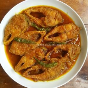 rohu fish aloo curry(2pcs)