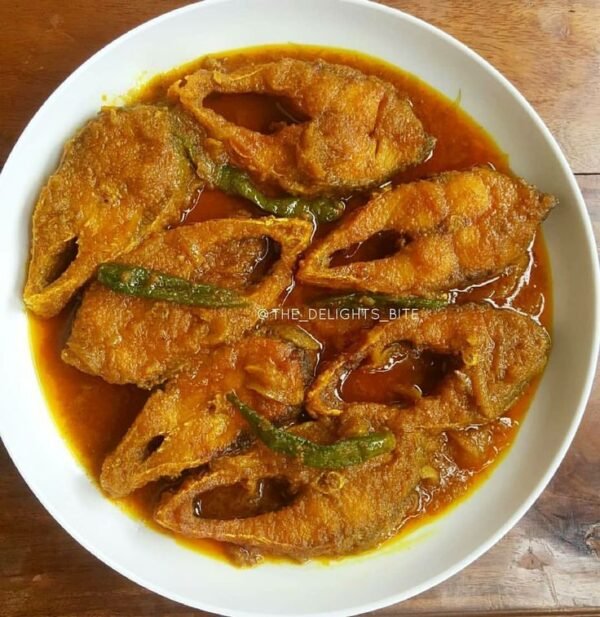 rohu fish aloo curry(2pcs)